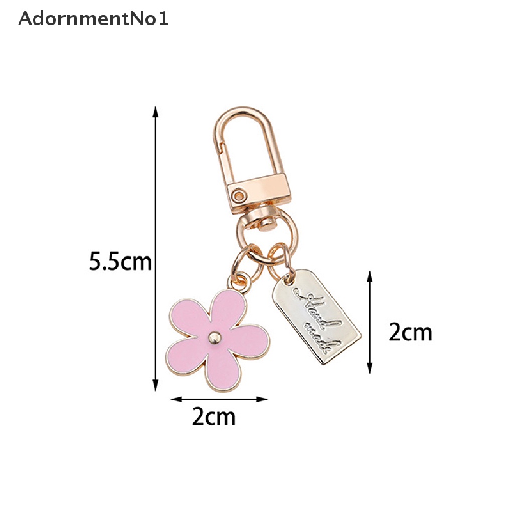 (AdornmentNo1) Casing Soft Case Silikon Motif Bunga Daisy + Gantungan Kunci Untuk Airpods