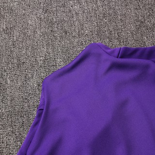 Setelan Jaket Jersey Lengan Panjang Celana Warna Ungu Setelan Jaket Jersey Lengan Panjang Celana Warna Ungu