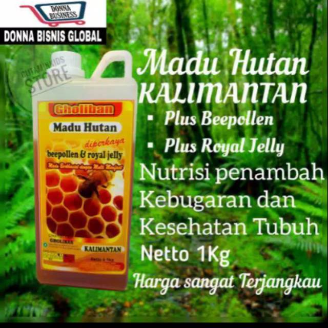 

Madu hutan Kalimantan asli