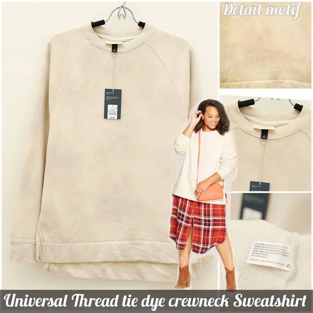 universal thread tie dye sweatshirt