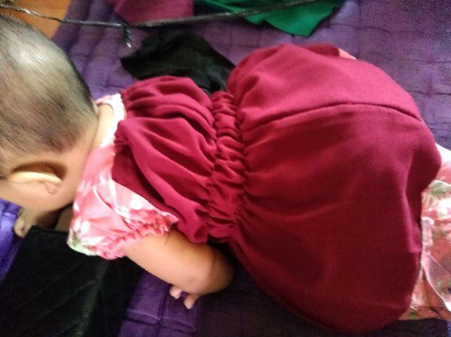 Daster Batik Bunga,dress Anak Motif Batik Murah, Grosir Batik Anak