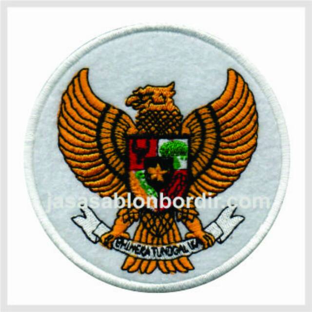Emblem Bordir Garuda