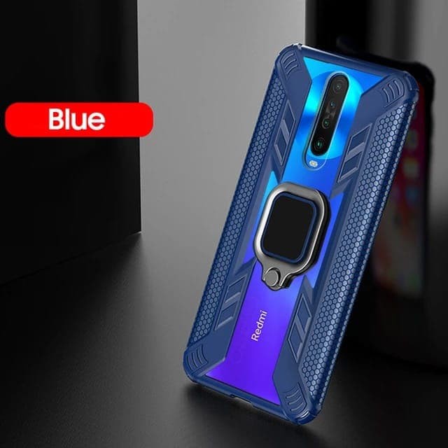 XIAOMI REDMI 9 SOFT CASE RING HOLDER PREDATOR SERIES