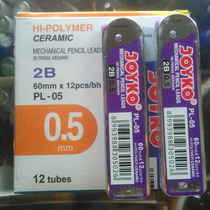 

Eklusif Isi Pensil Mekanik 0,5 Joyko Pl-05 Berkualitas