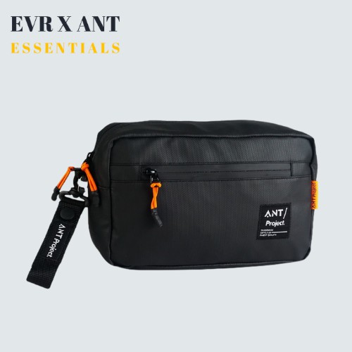 ☀ EVR X ANT ☀ Tas Bicycle Bag BLACK SPADE Selempang - Tas Stang Sepeda Black Waterproof