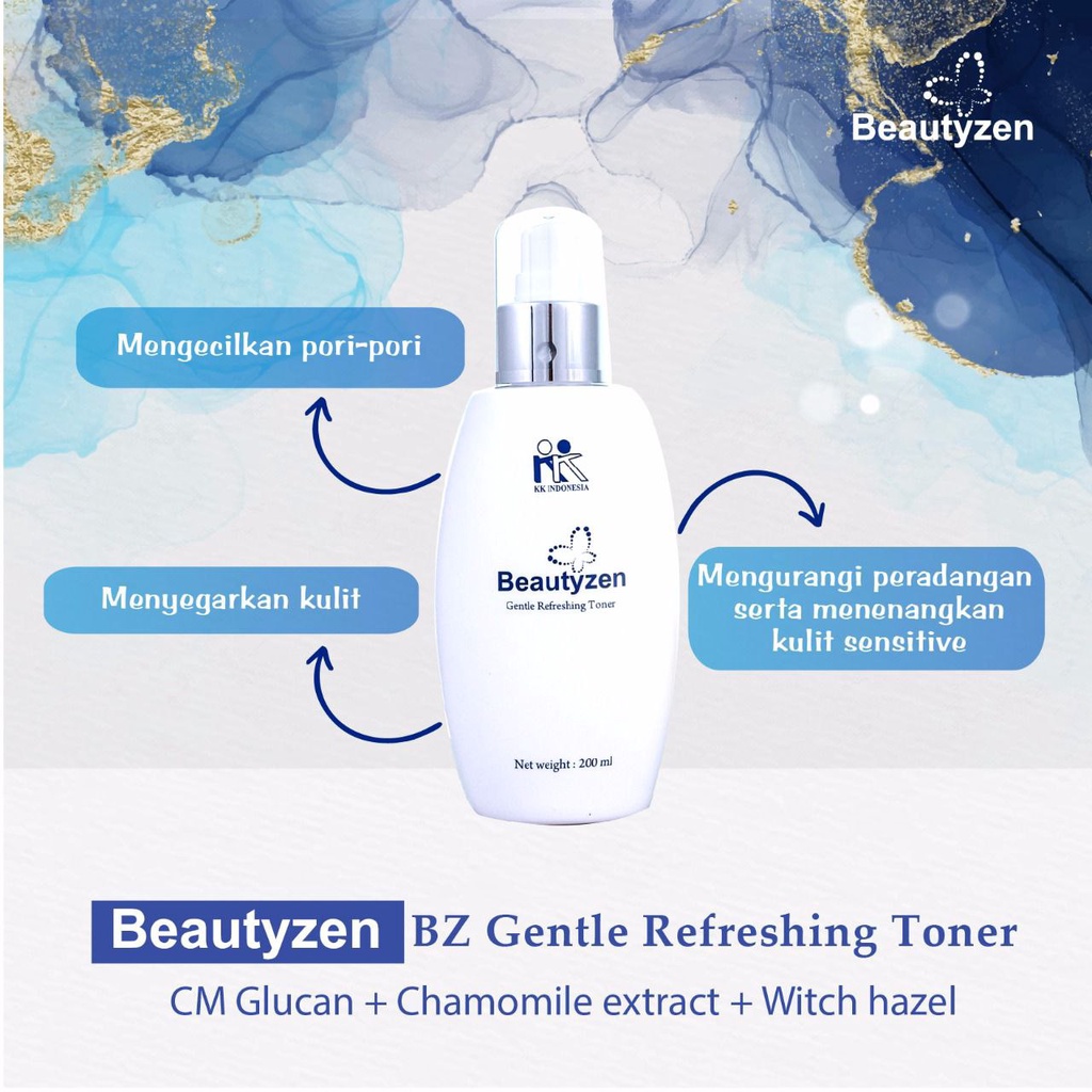 Beautyzen Skincare Series All Varian Soft Cleansing Lotion Gentle Refreshing Toner UV Protector 8 To 8 Energizer Cream Oxy Face Cream Moisturizing Cream Mud Mask Skinrich Serum Original KK Indonesia