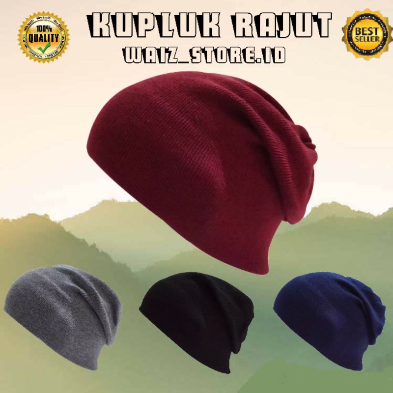 Kupluk Rajut Topi Kupluk Dewasa Pria Wanita Kupluk Distro MURAH