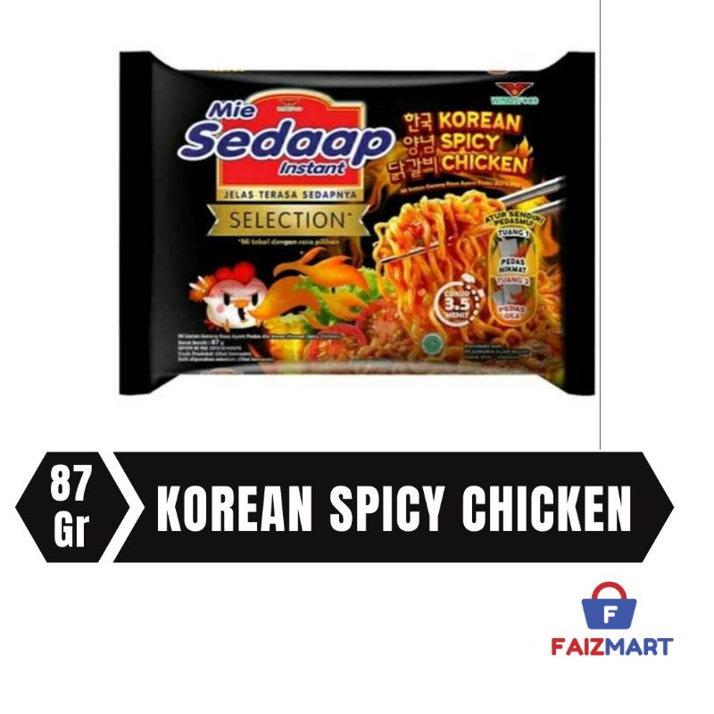 

SEDAAP Mie Instan Korean spicy chicken