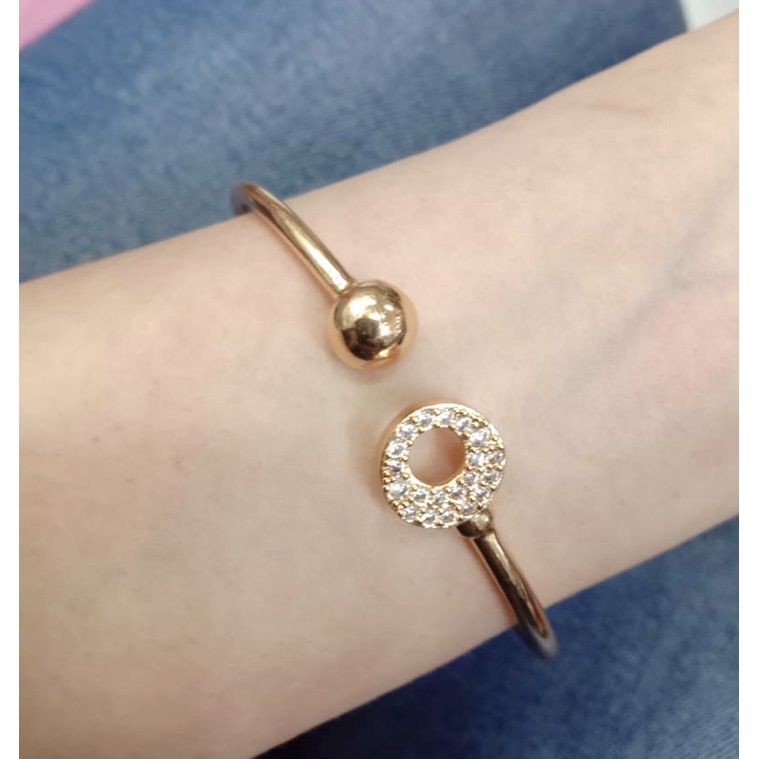 gelamg bangle untuk wanita//gelang lapis emas//gelang