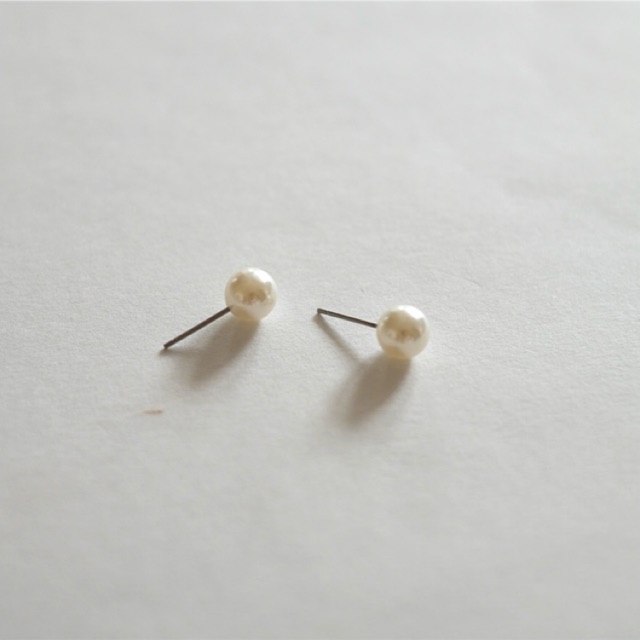 Ark.co - Annaheim pearl earrings anting (single &amp; double) multiway mutiara basic