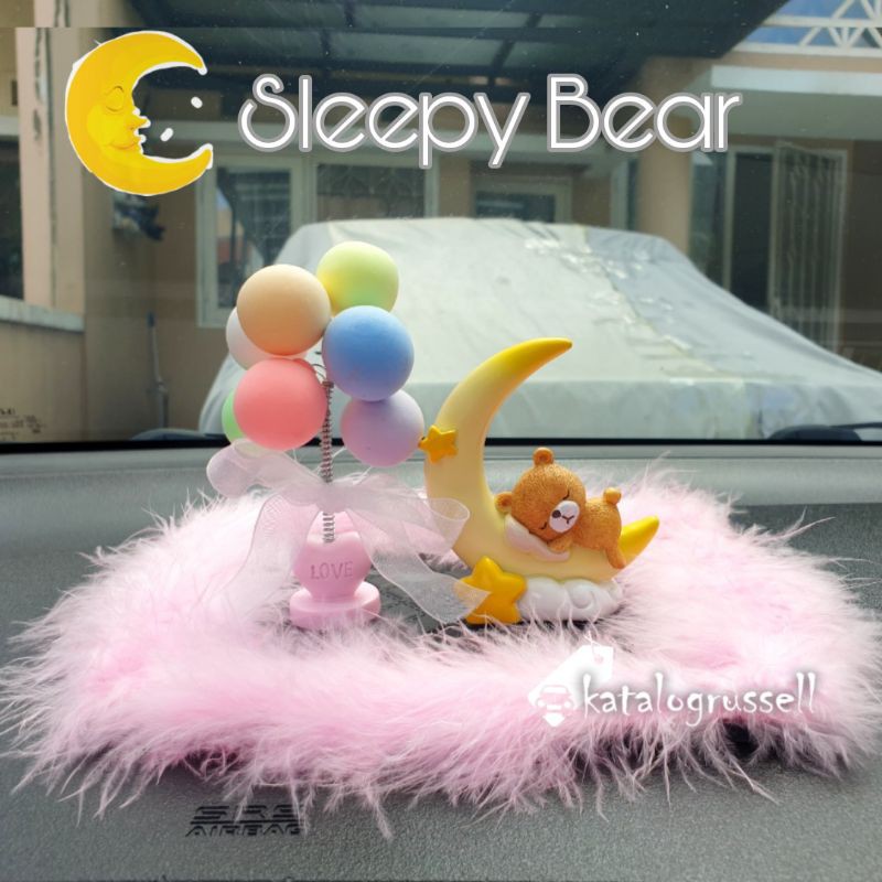 Hiasan Dashboard Mobil Bulu Bear