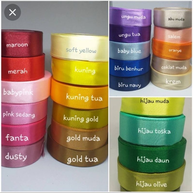 

Pita satin 3/4 inch