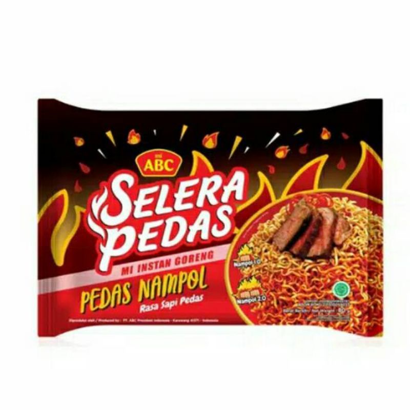 

Mie ABC SELERA PEDAS All Varian