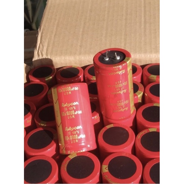 Elco 10000Uf 80V RUBYCON
