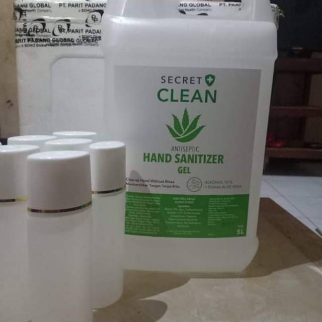 Secret clean hand sanitizer