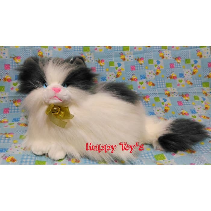 Boneka Kucing Anggora Lucu