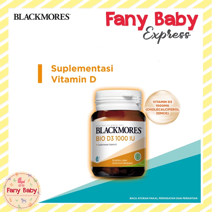 BLACKMORES BIO D3 1000 IU 30/60 CAPSULE