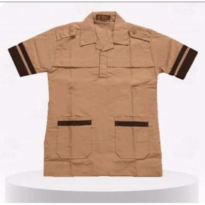 Baju Pramuka Siaga Lengan Pendek  SD  Merek SERAGAM