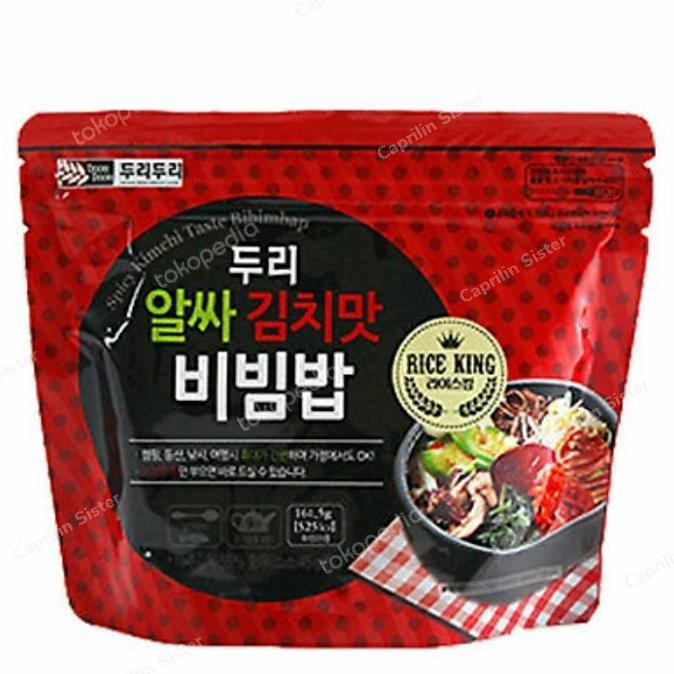 

:0:0:0] Doori doori spicy Kimchi taste bibimbap / nasi instan kimchi 161.5 gr