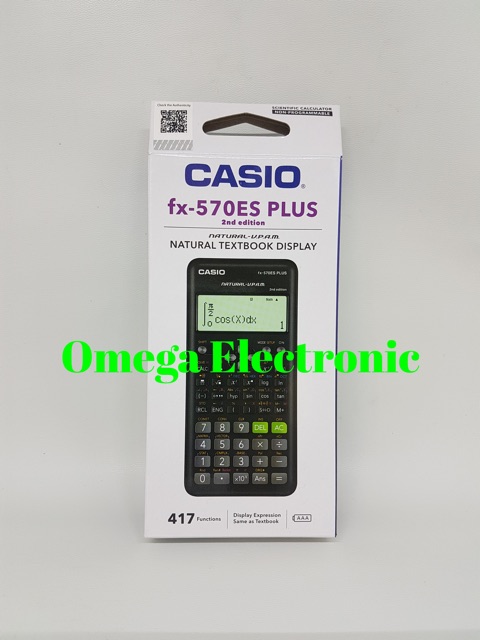 Casio FX 570 ES PLUS - Scientific Kalkulator FX-570ES PLUS