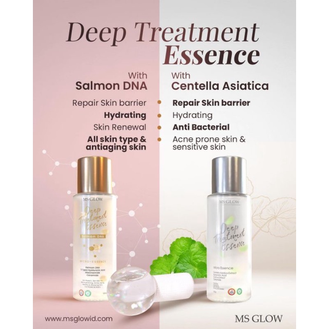 DTE SALMON DNA Deep Treatment Essence. MS GLOW.