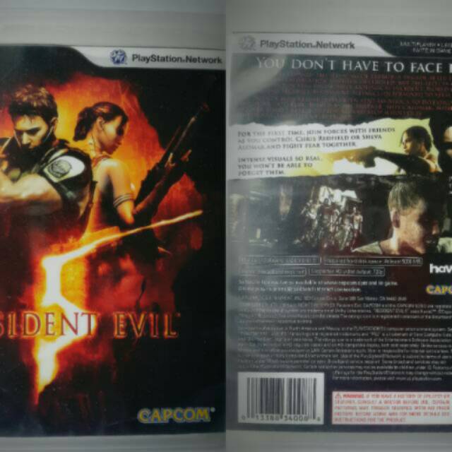 Kaset PS3 Resident Evil Ori