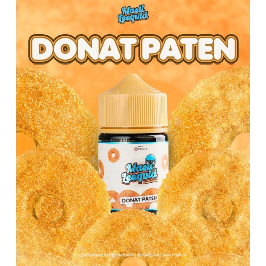 MAELL LEEQUID DONAT PATEN 60ML 3MG 6MG