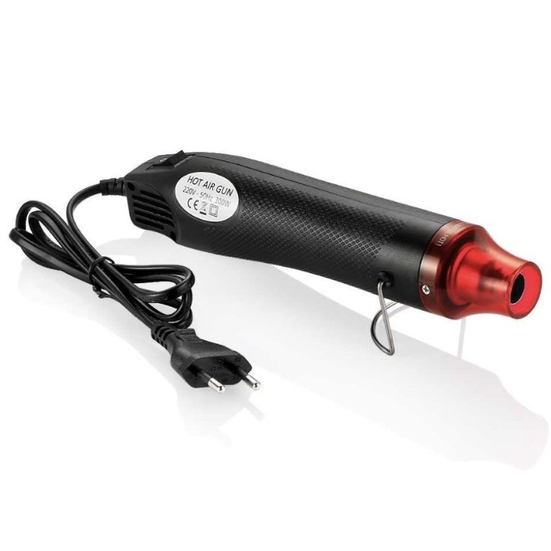 Heat Air Gun Pemanas Pengering Sablon Hot HotGun Electric Dryer Mesin Hairdryer Pistol Murah Alat Pe