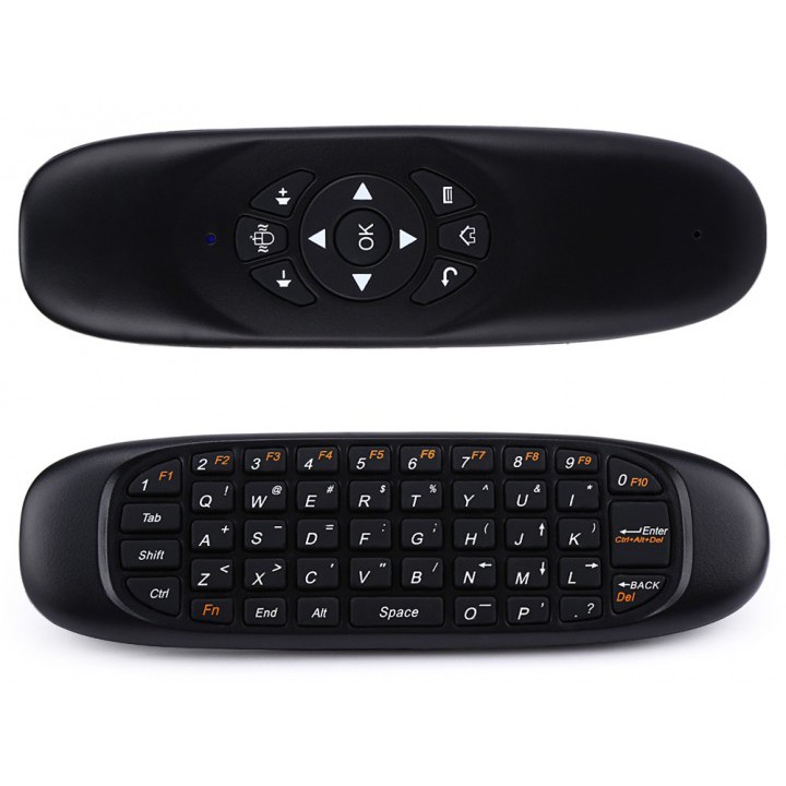 Mini C120 2.4G Wireless 6-Axis Gyroscope Air Mouse Remote Control Keyboard For TV PC