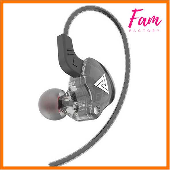 Promo QKZ HiFi Earphone Bass Dynamic Driver with Mic (Original) - QKZ-AK6