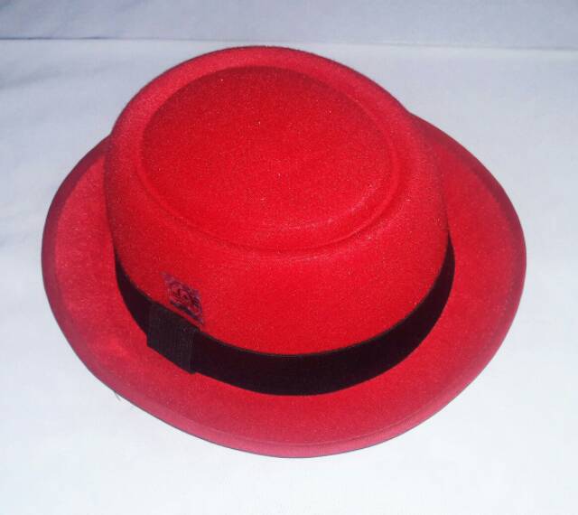 TOPI FEDORA BULAT PIE HAT