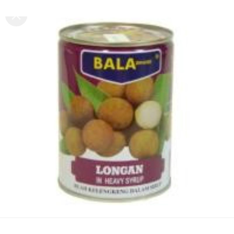 

Lengkeng Longan buah kaleng in heavy syrup 565 gram merek Bala - Global / Bola Dunia - Mili - Mamata