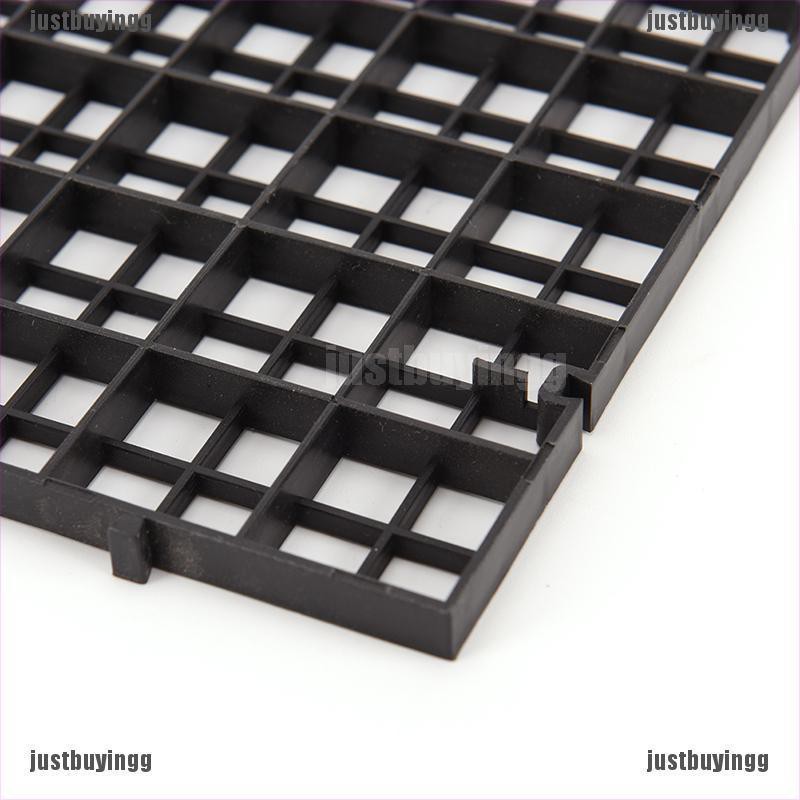 JB✪ 2 pcs grid divider tray egg crate louvre aquarium fish tank bottom isolate