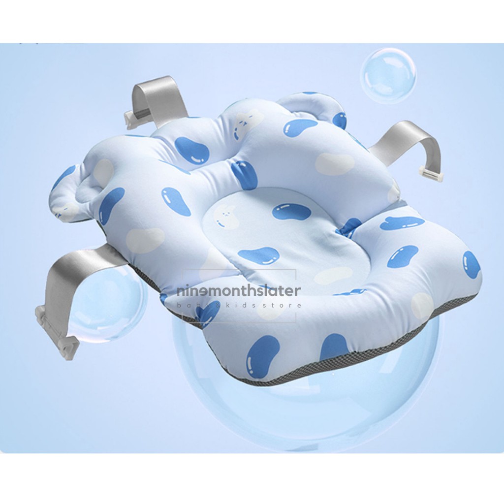 Right Start Bath Pillow - Bantalan Cushion Penyangga Bath Tub Bathtub Anak Bayi Mandi Net Newborn