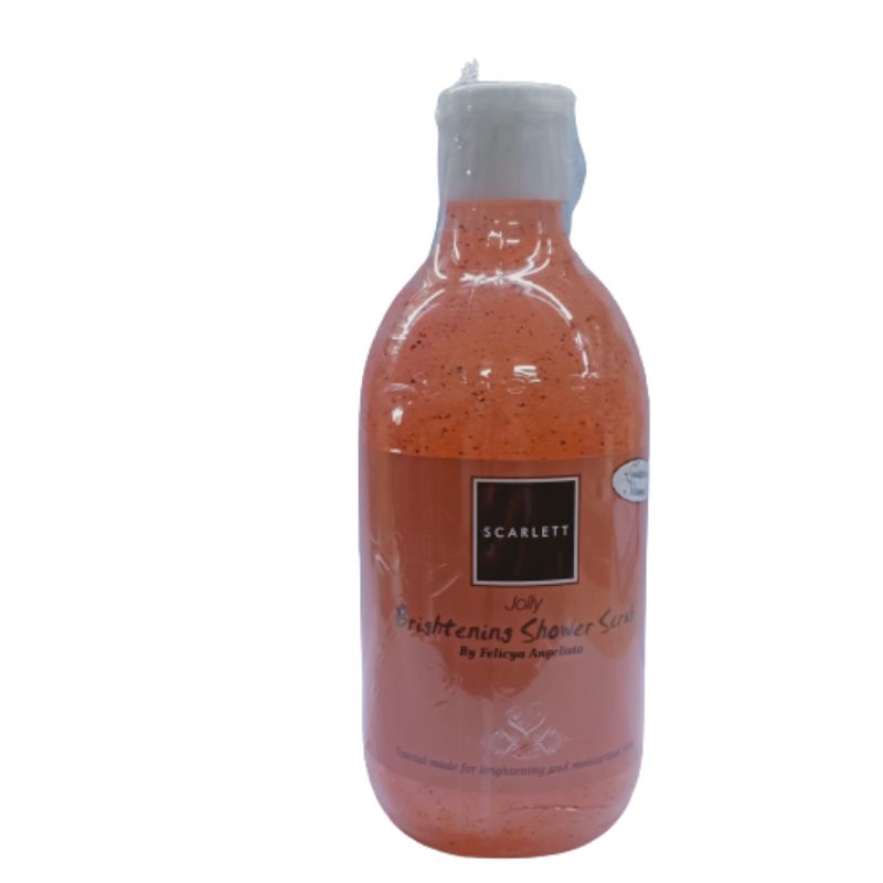 Scarlett Whitening Brightening Shower Scrub 300ml | Joly Freshy Charming