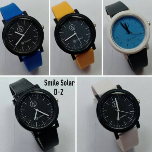 JAM TANGAN PRIA & WANITA SMILE SOLAR
