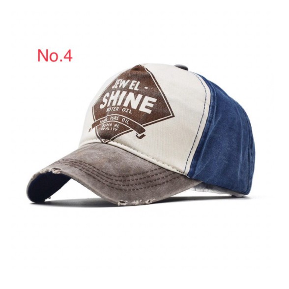 TOPI BASEBALL JEWEL SHINE VINTAGE / TOPI BISBOL VINTAGE / TOPI JEWEL SHINE - 5-630