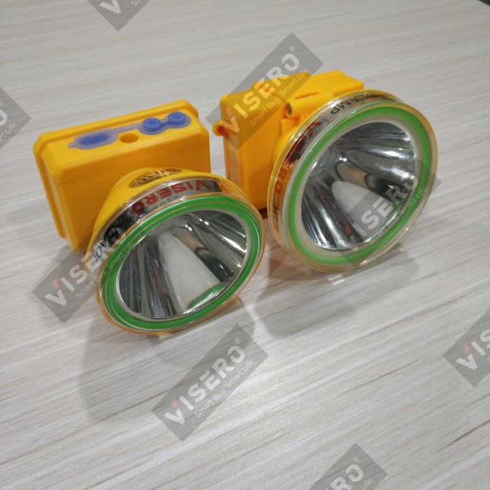 Senter Kepala Selam Body Sedang 50W Cahaya Kuning (VHL-4350AYS)