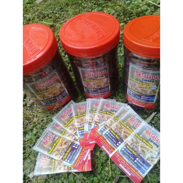 

Belalang berasan toples sosis extra panjang 220gram