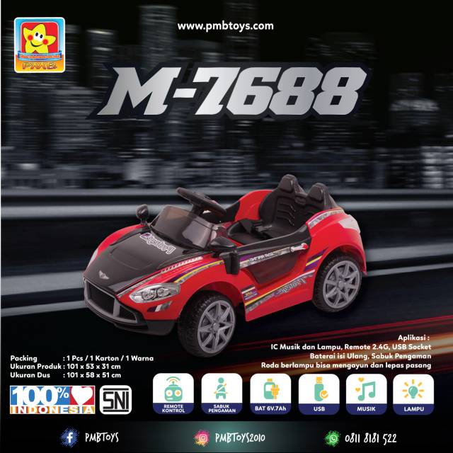 MOBIL AKI 7688 COCOK BUAT KADO