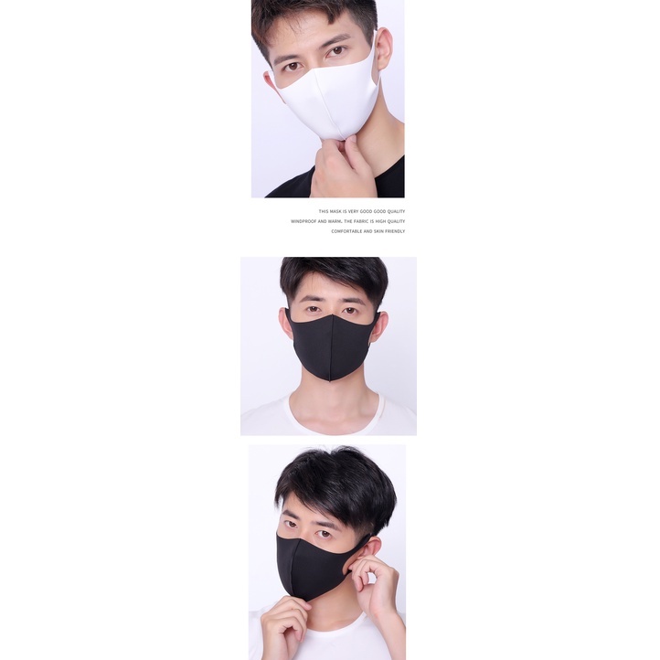 AZGALERY (READY STOK) MASKER PENUTUP HIDUNG-MULUT ANTI DEBU MASKER SCUBA KAIN NYAMAN COD MA-01-SCUBA