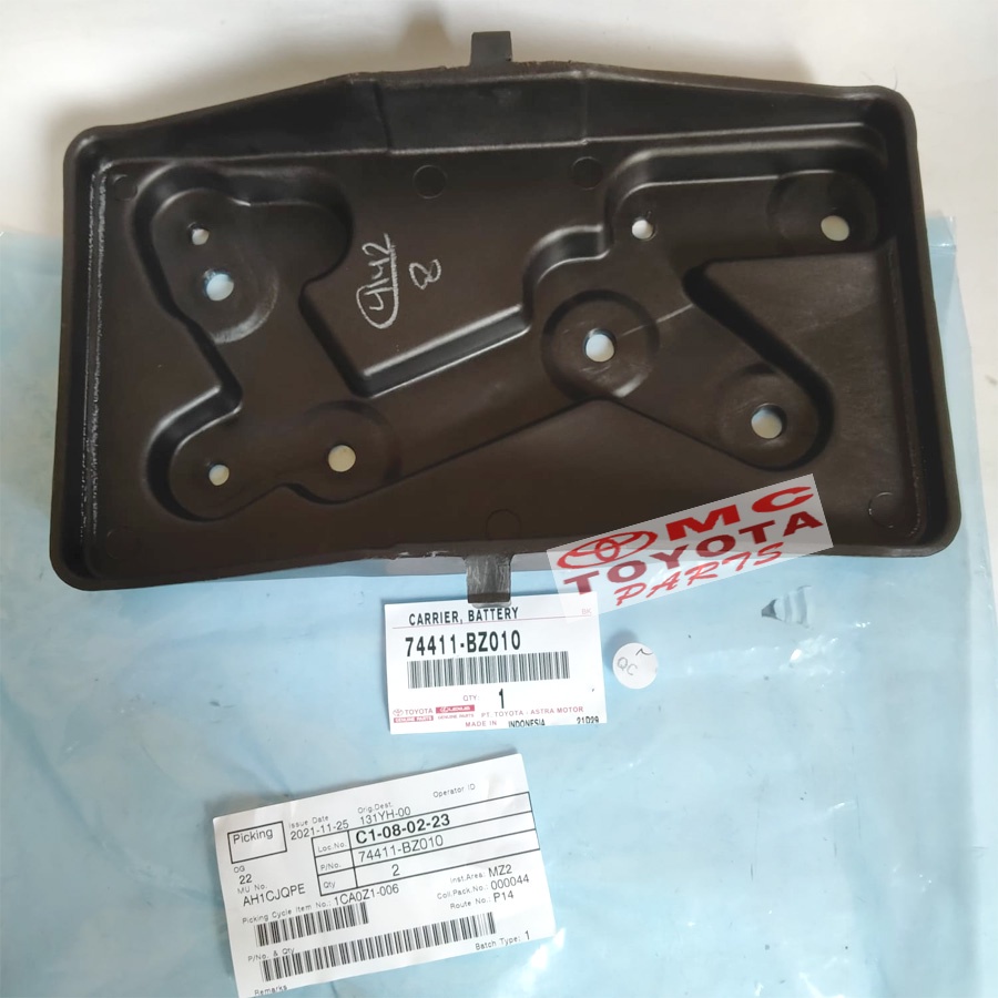 Tatakan Aki / Carrier Battery Avanza Xenia Rush Terios 74411-BZ010