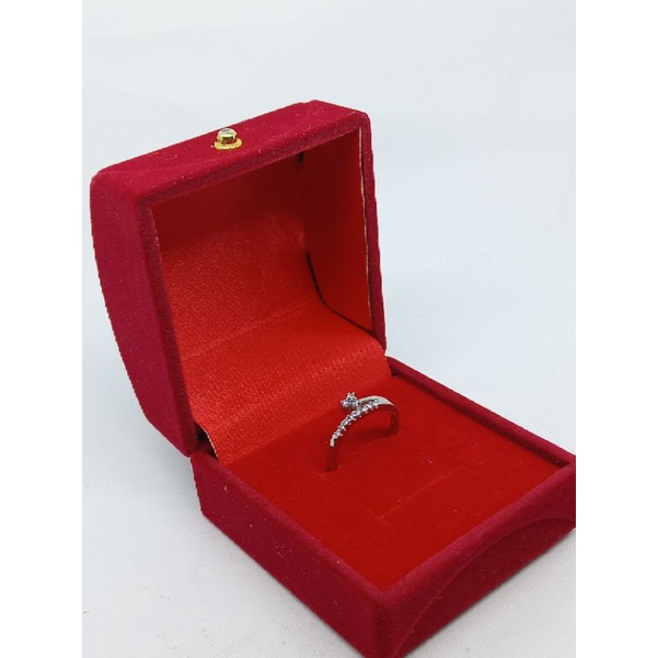 cinci kecil corr mp / cincin perak asli silver 925 lapis emas/ cincin fashion wanita impor