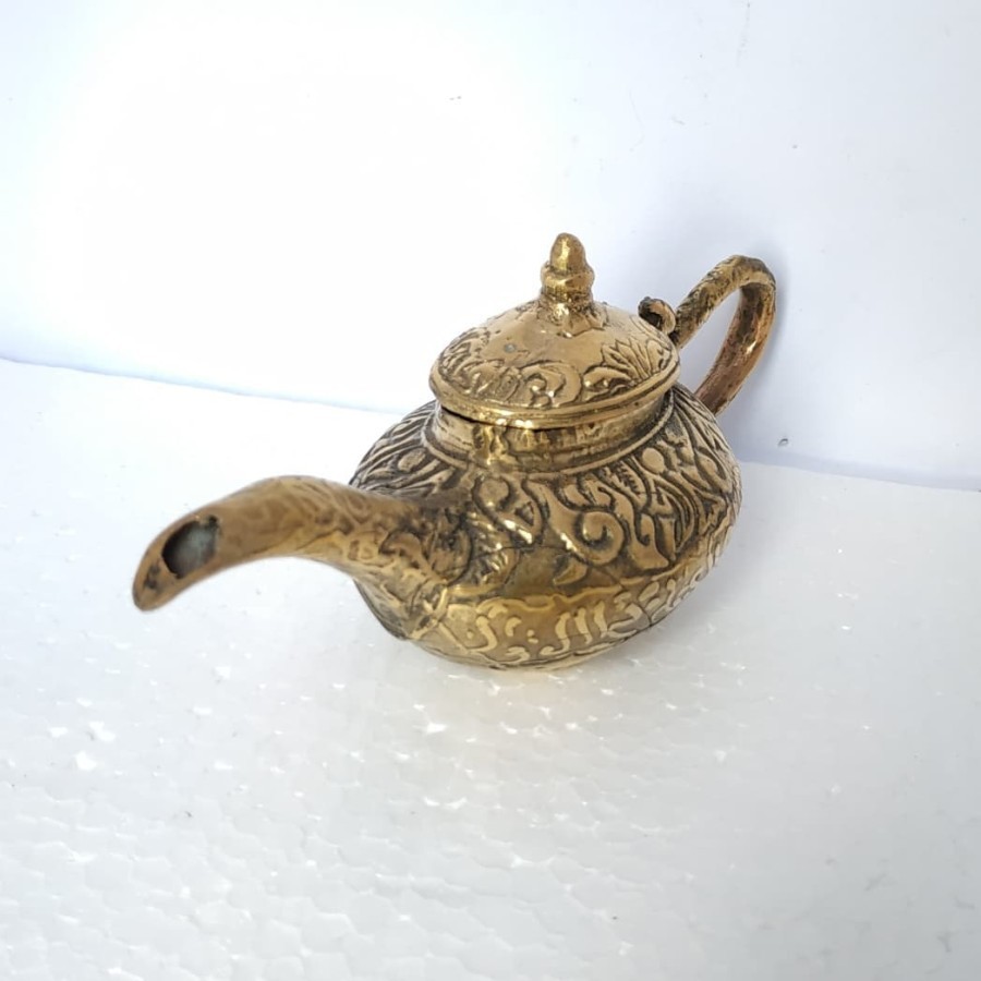 Koleksi Antik Teko Aladin Unik Model Tulisan Arab Rajah Asli Antik