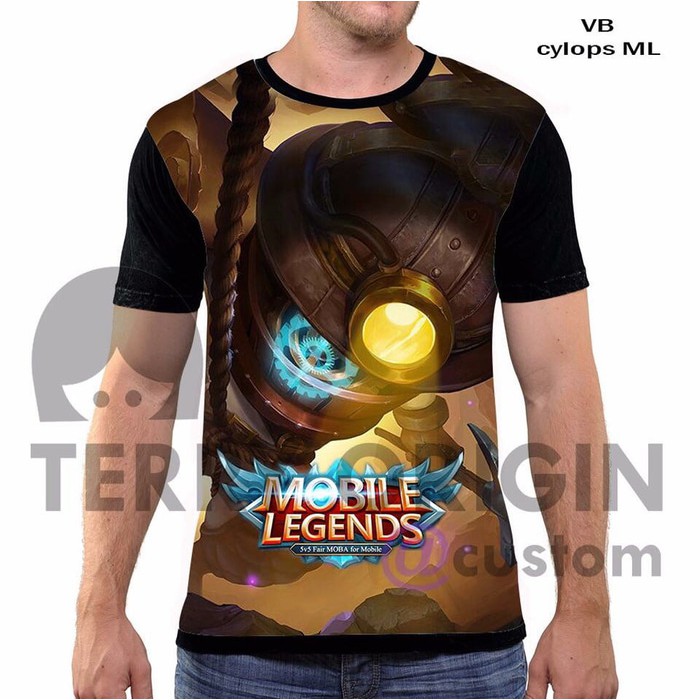 Kaos Mobile legends Cyclops Terlaris 3d Fullprint