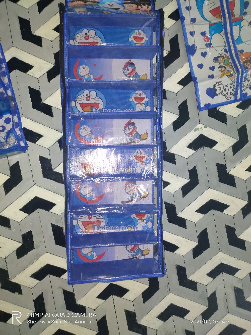 Paket Rak Gantung 4 In 1 Set Rak Tas + Rak Sepatu + Rak Jilbab + Rak Kosmetik Karakter