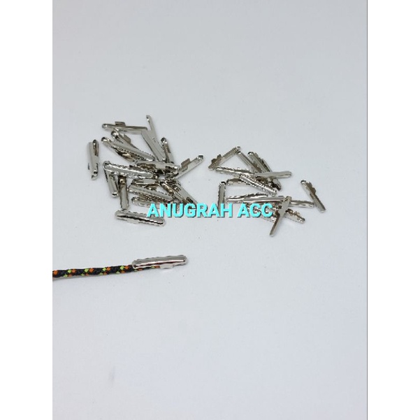 stoper klep jepit ujung tali sepatu