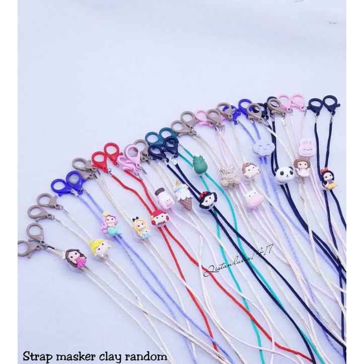 Strap mask clay random beli 10 free 2