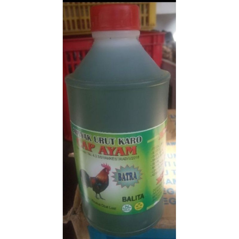 Minyak URUT cap AYAM anak 400 ml