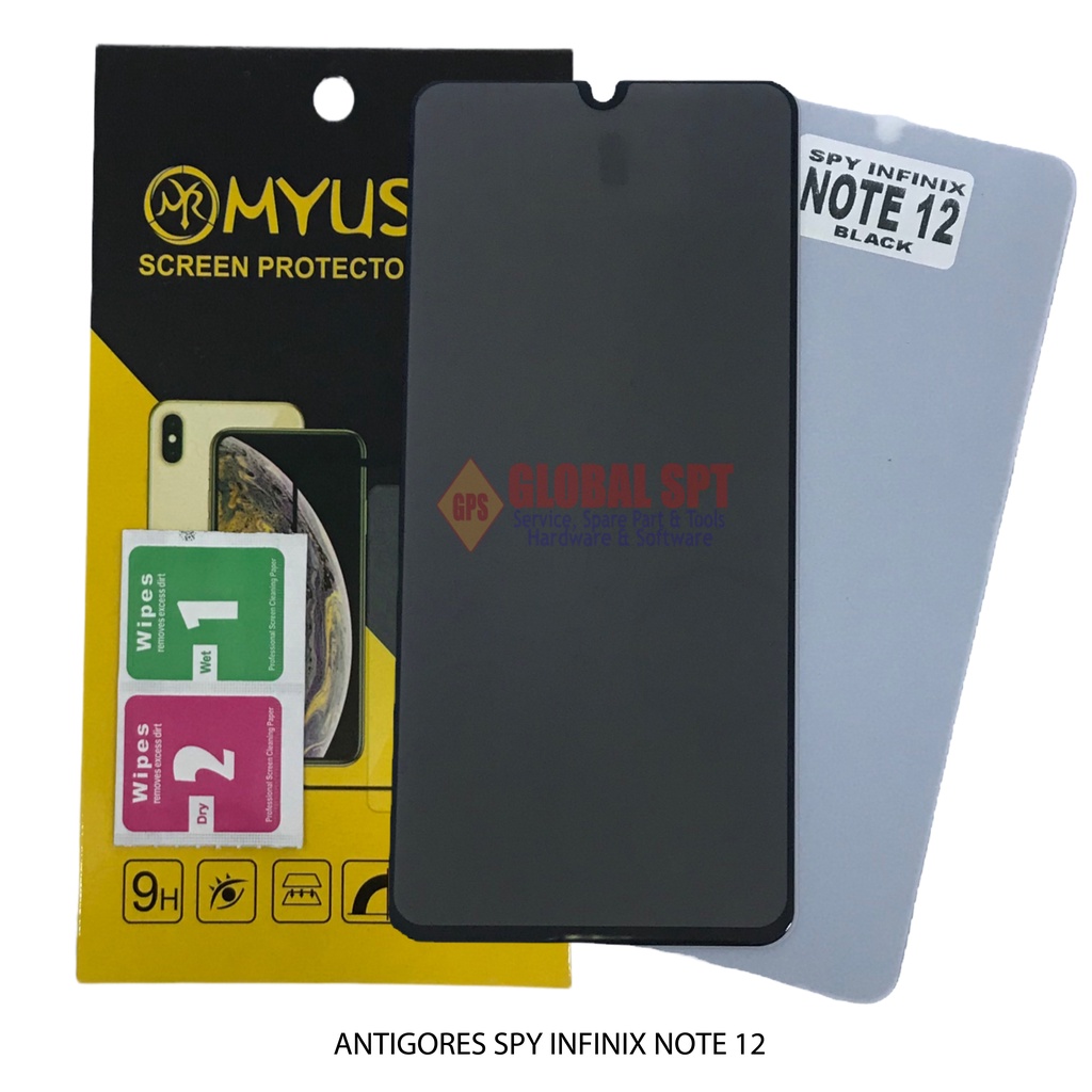 SPY INFINIX NOTE 12 / ANTIGORES SPY / TEMPERED GLASS NOTE 12